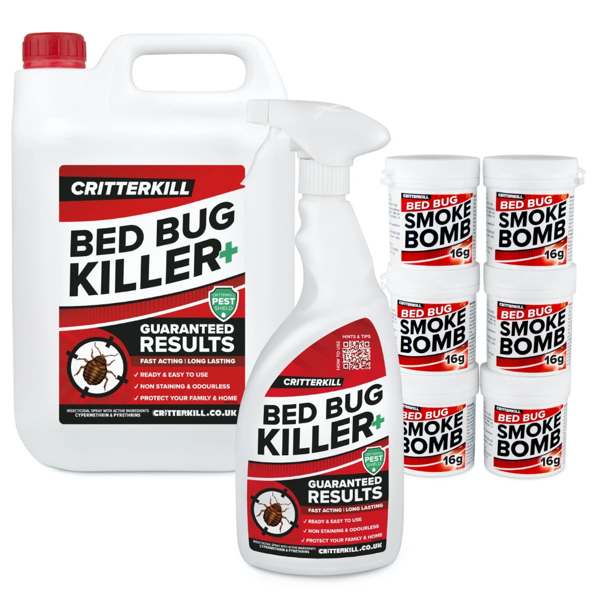 Bed bug set 6 rooms