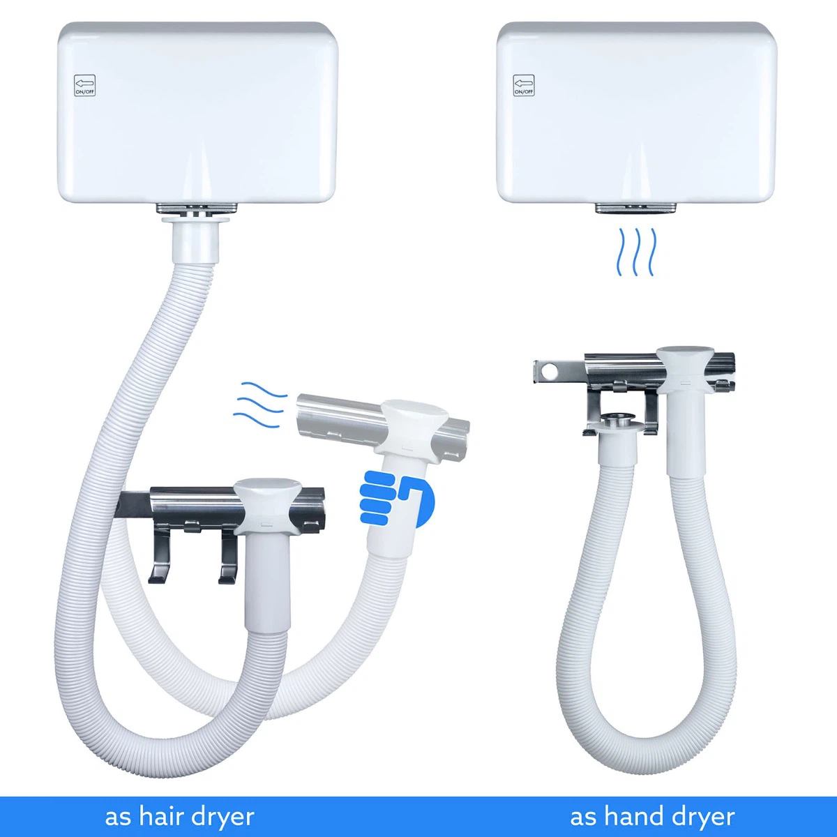 Multifunctional Electric Hair and Hand Dryer 1KW – photo 7
