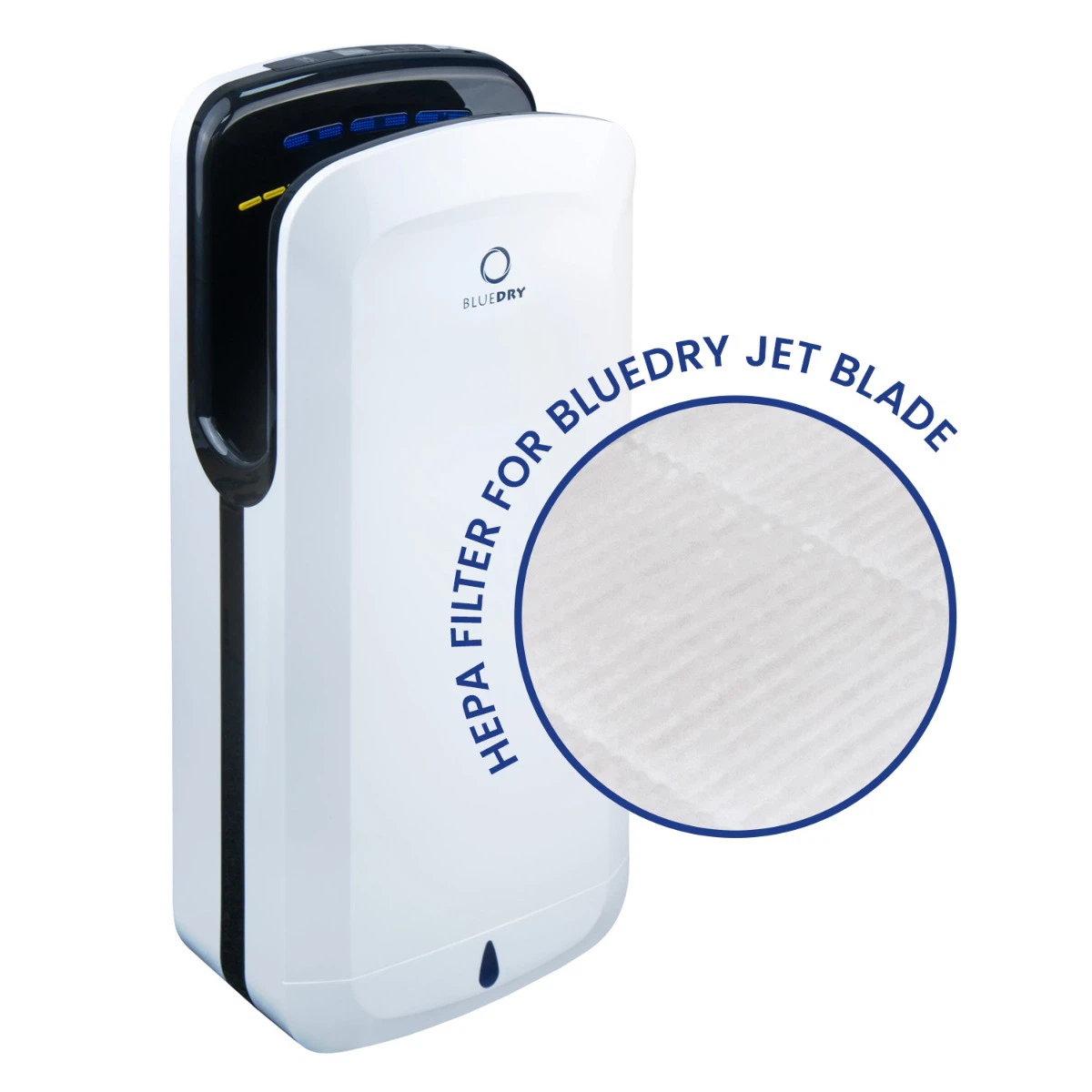 HEPA Filter x4 for Bluedry Jet Blade Hand Dryer – photo 2