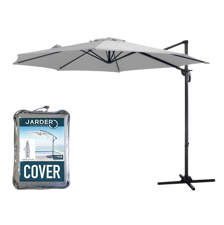 Milan Luxury 3m Cantilever Garden Parasol + Cover  – photo 4