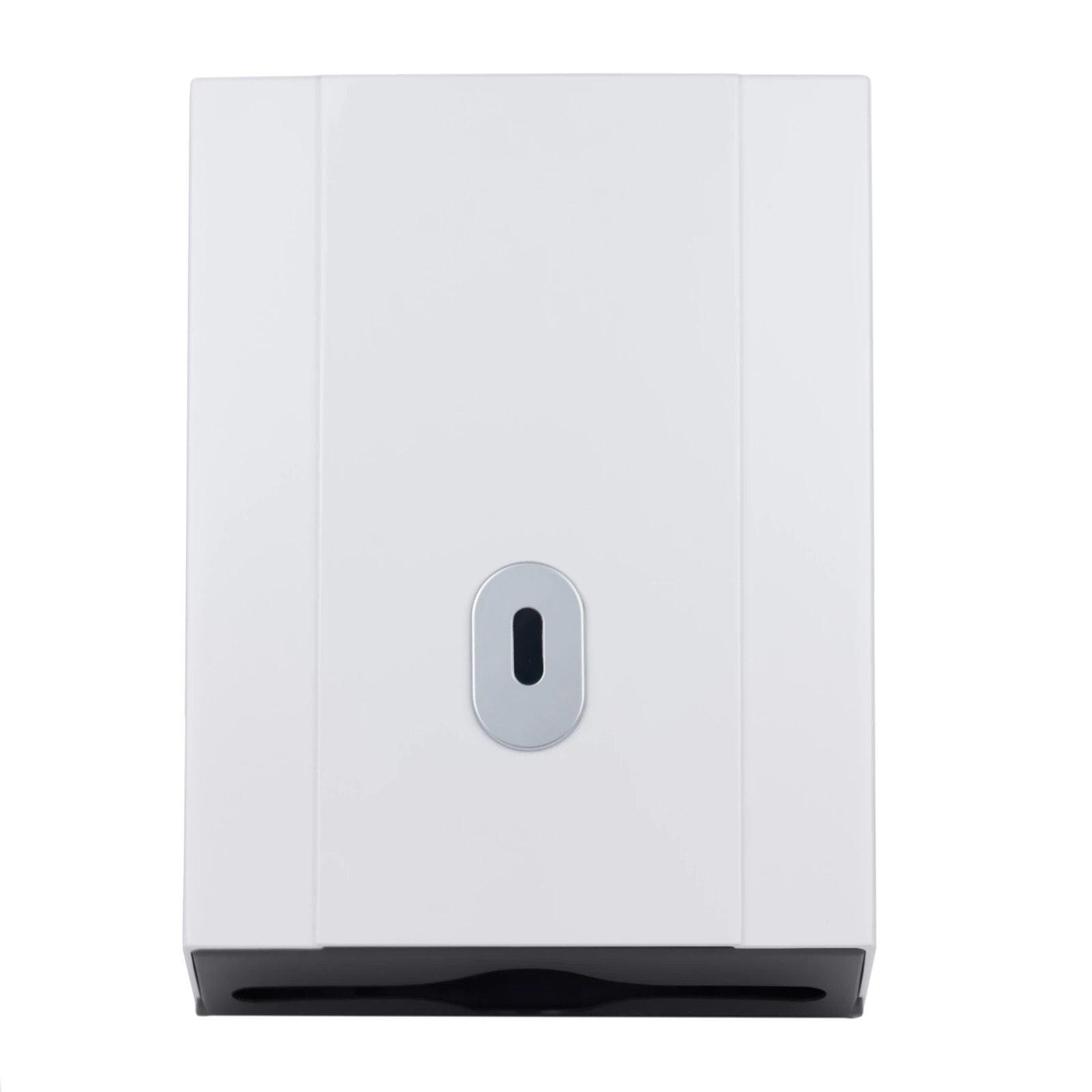 Square Paper Hand Towel Dispenser - White WR-CD-8035A | Washroom Hub