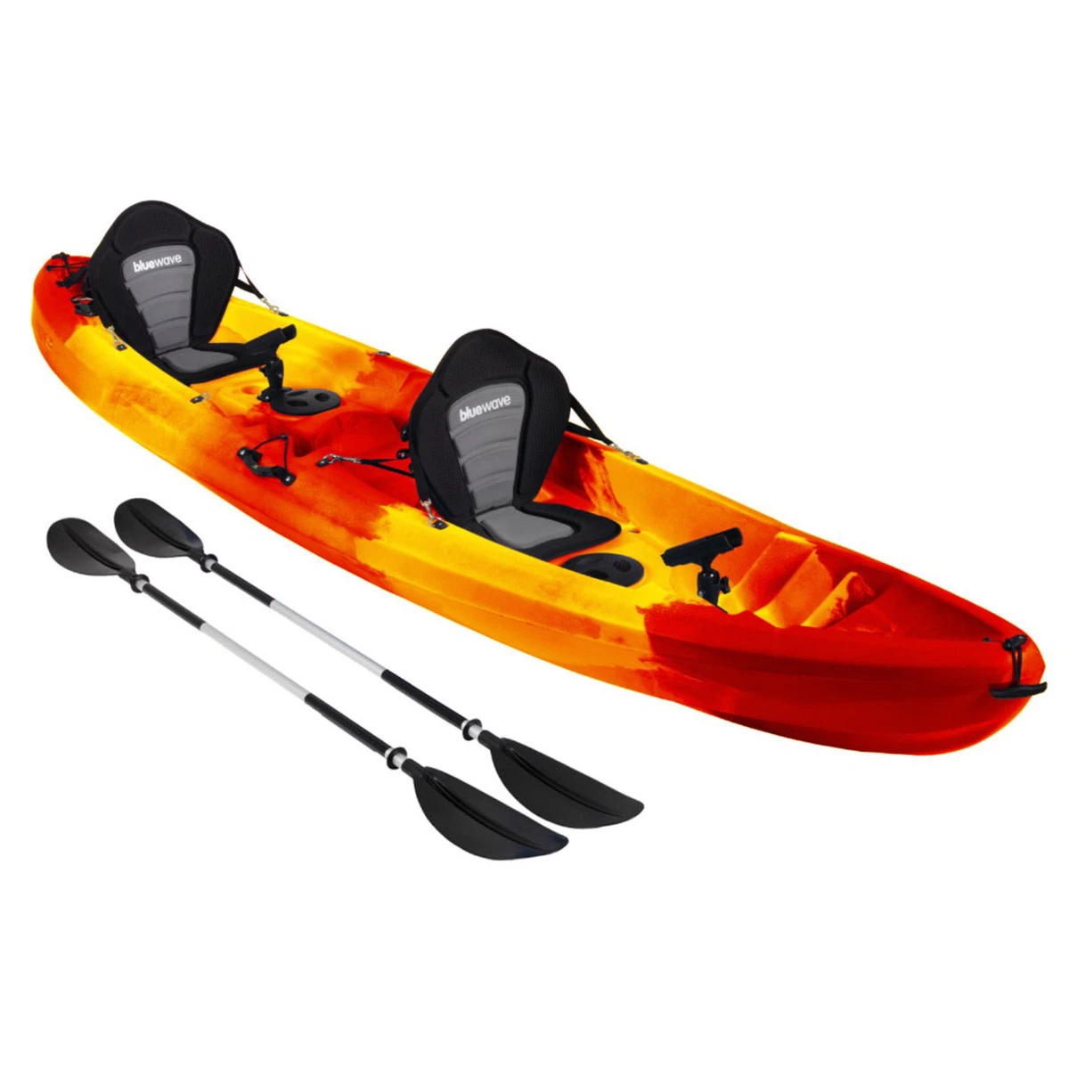 Bluewave Convoy Double Sit On Top Kayak Package - Perfect for Tandem ...