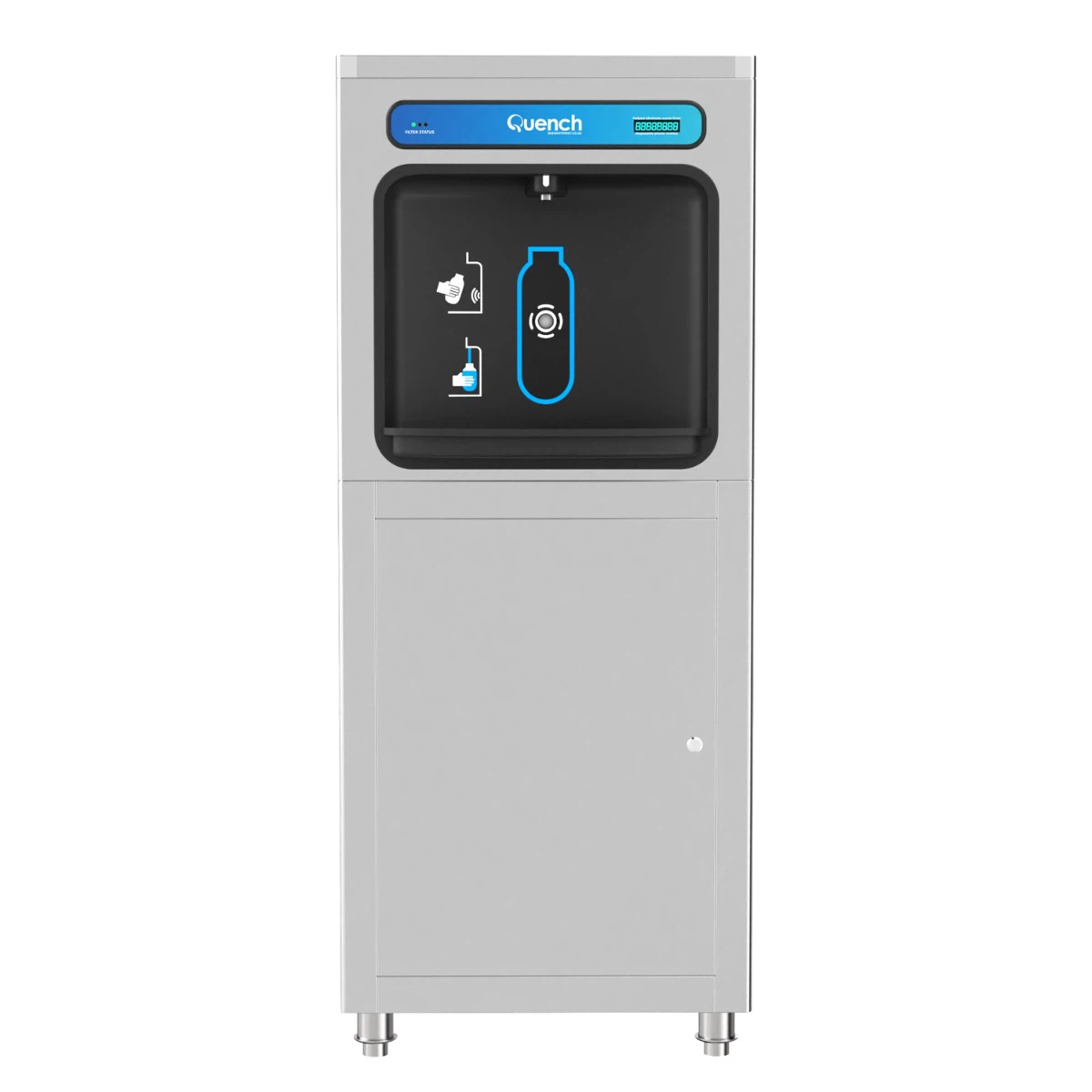 Quench Free Standing Water Bottle Filling Station | Washroom Hub
